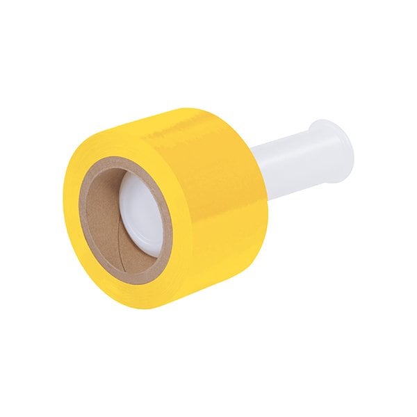 Bsc Preferred 3'' x 80 Gauge x 1000' Yellow Bundling Stretch Film, 18PK BUY00013013 - main